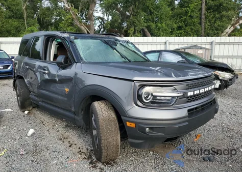 2023 Ford Bronco Sport Badlands z USA, uszkodzony, nr VIN 3FMCR9D96PRD73873